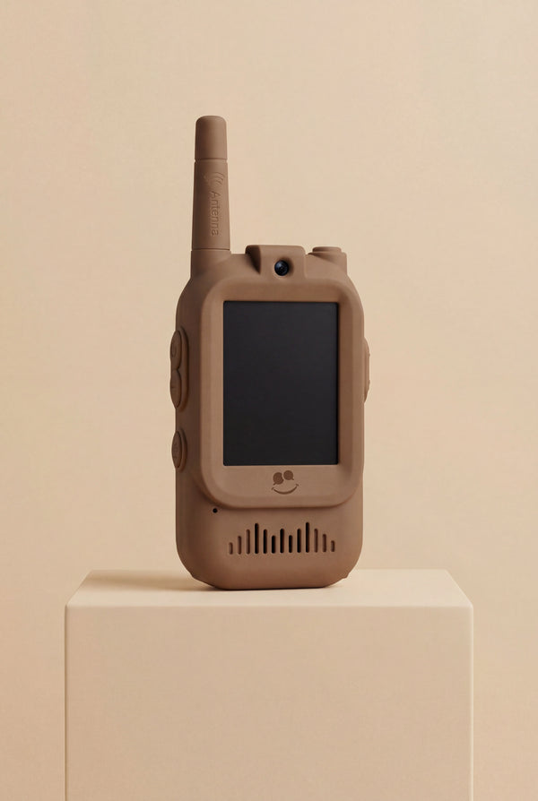 KidTooki - Video Walkie Talkie - Beige&Brown